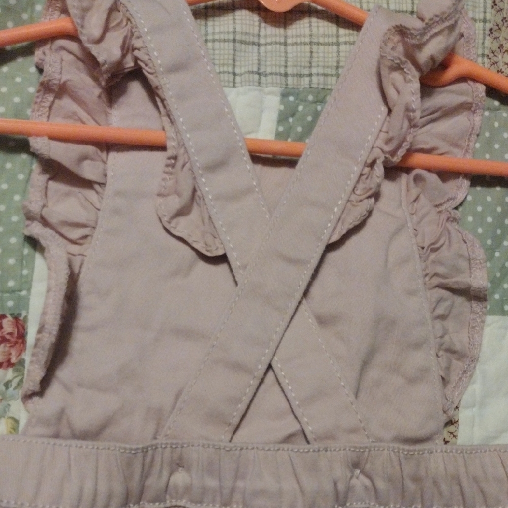 Carter's Pink Ruffled One Piece - Picture 10 of 12